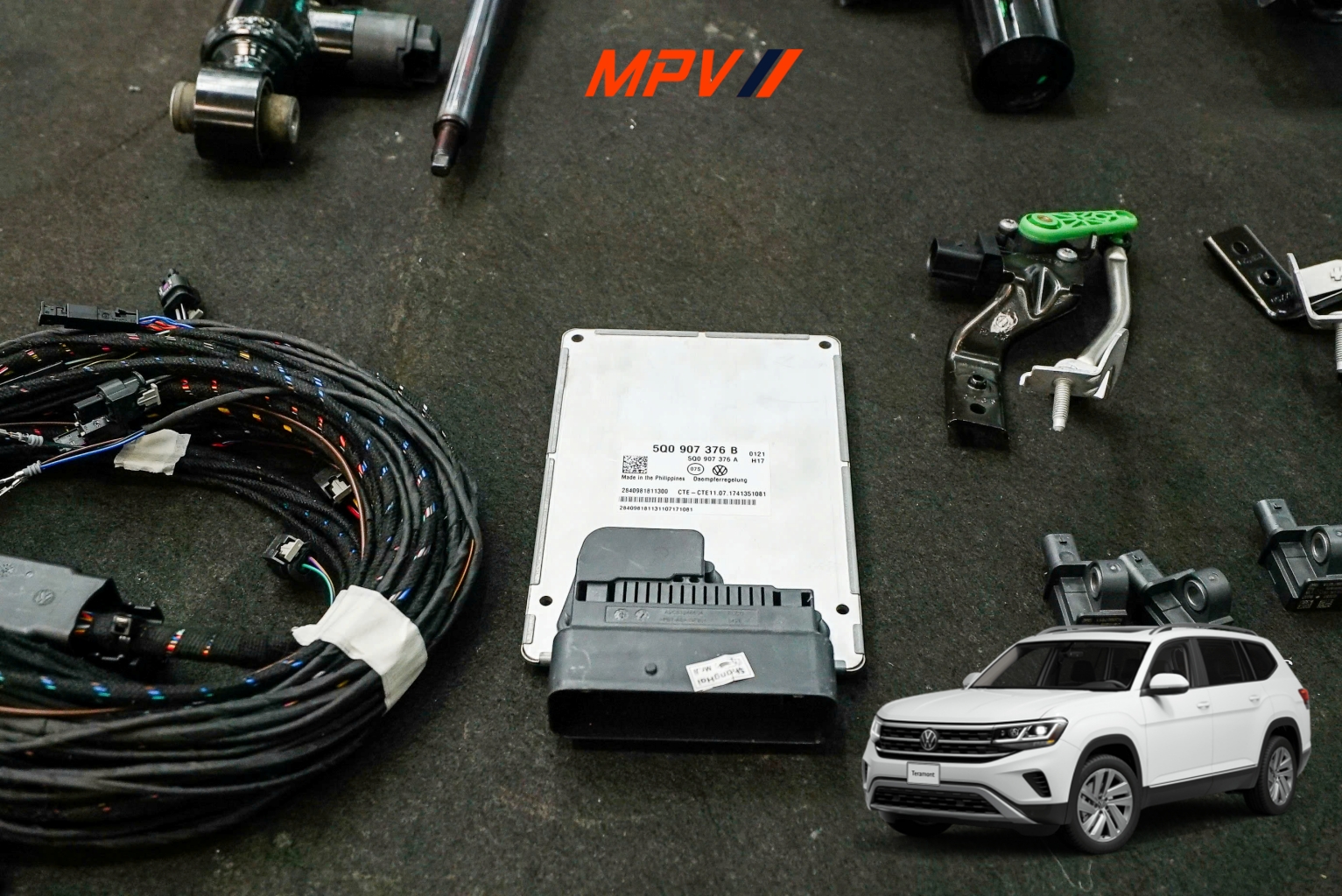 Phuộc điện DCC cho Volkswagen Teramont chính hãng