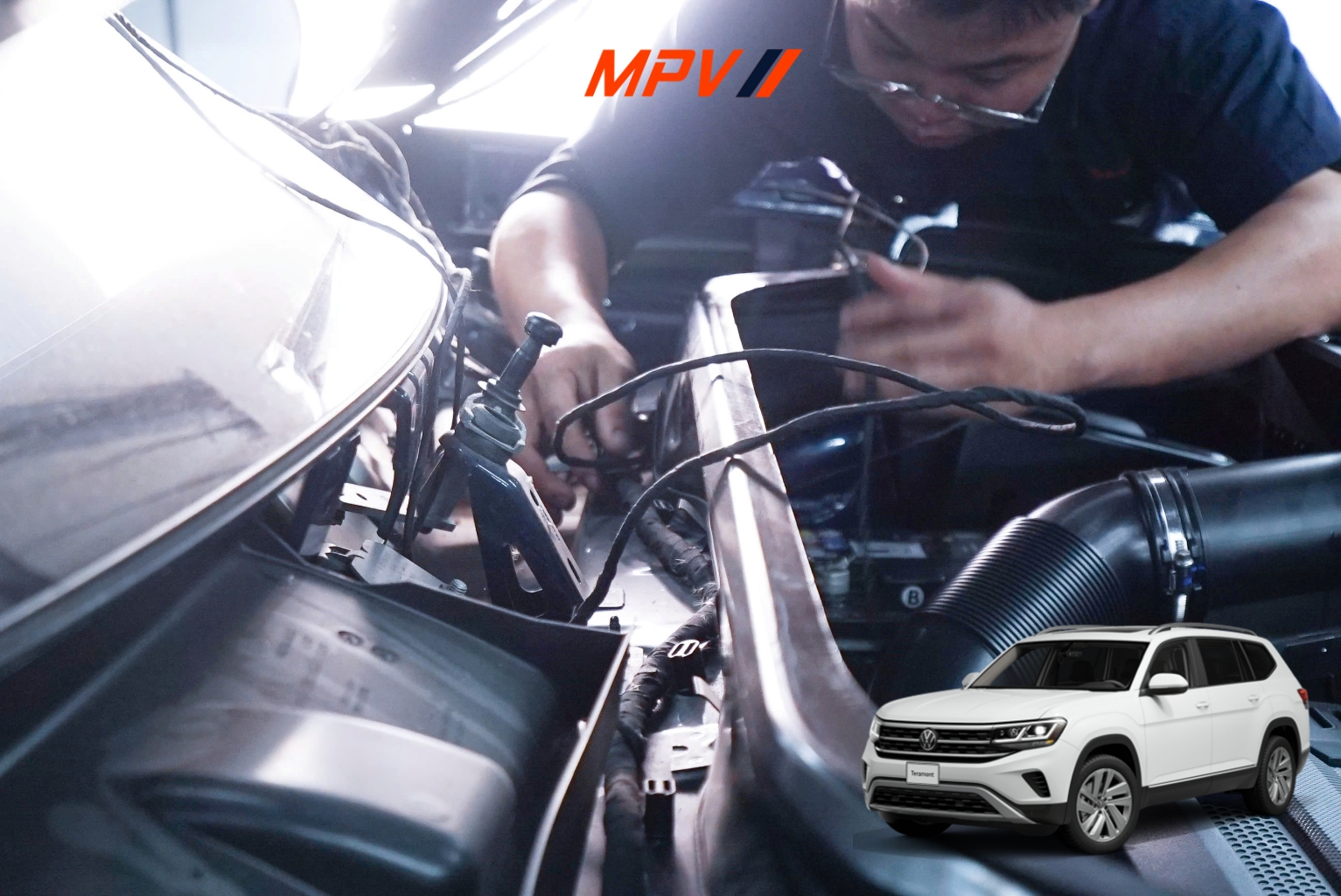 Phuộc điện DCC cho Volkswagen Teramont chính hãng