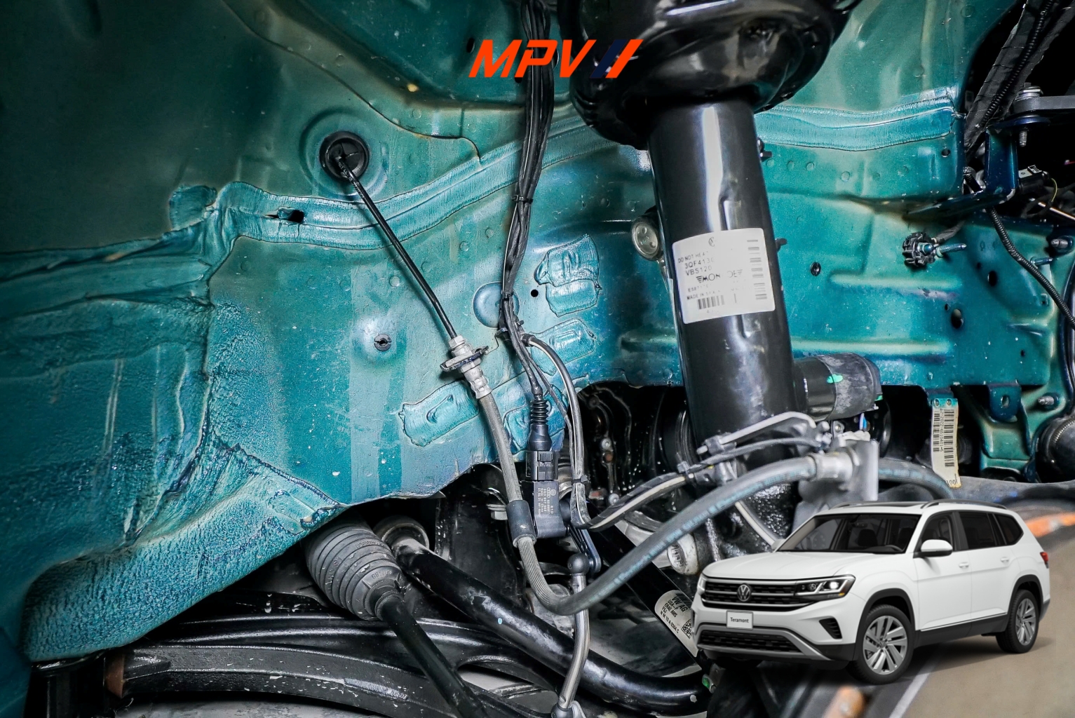 Phuộc điện DCC cho Volkswagen Teramont chính hãng