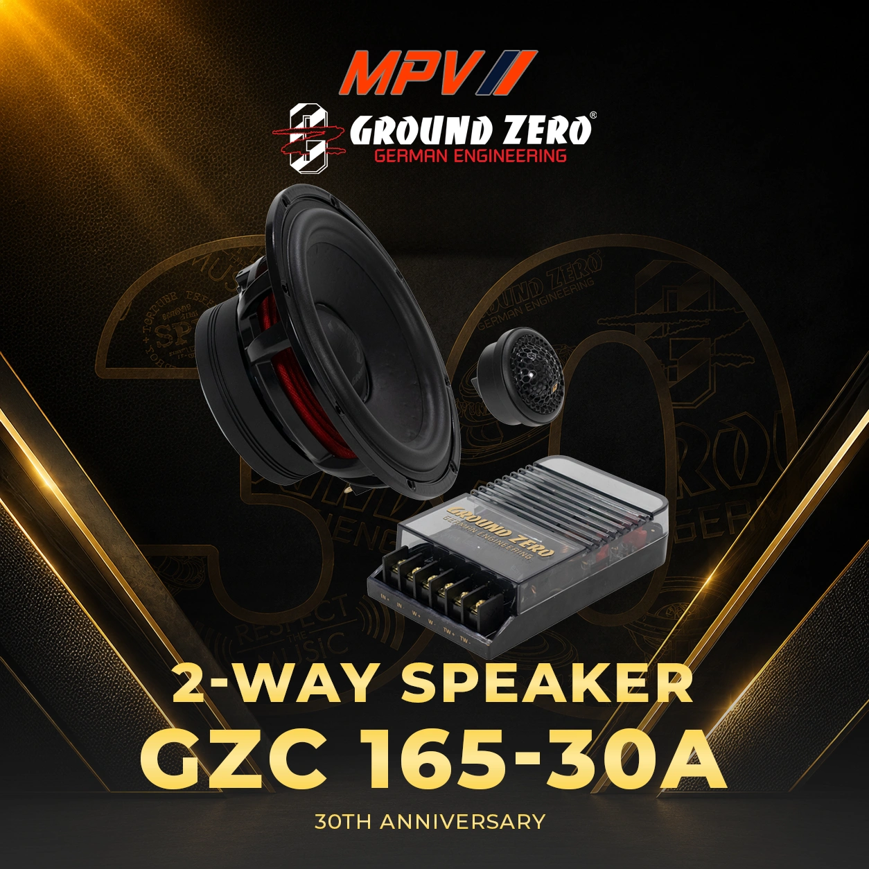 Loa 2 way GZC165-30A (PHIÊN BẢN KỈ NIỆM 30 NĂM)