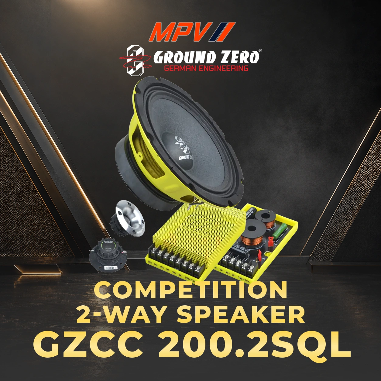 Loa 2-Way đánh lớn 8" GZCC 200.2SQL