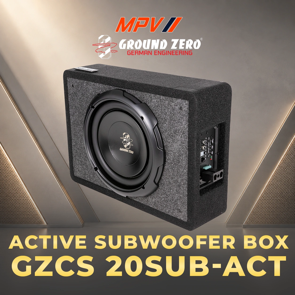 Loa subwoofer 8'' có thùng GZCS 20SUB-ACT