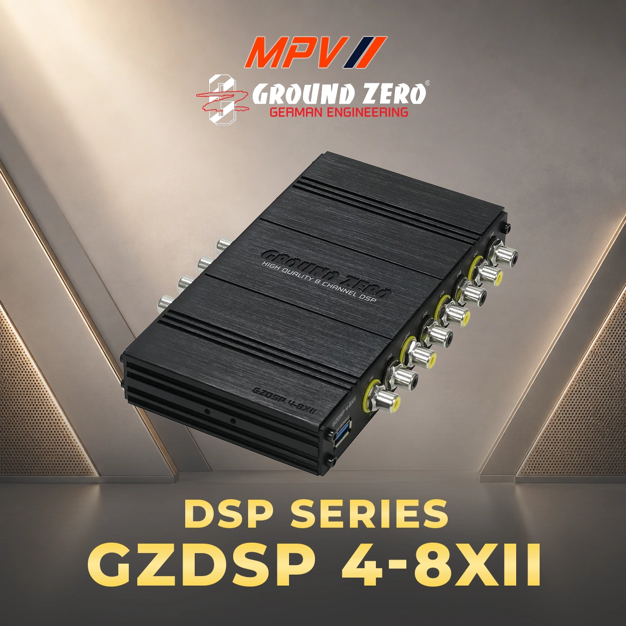 Bộ giải mã tín hiệu âm thanh 8 Kênh DSP GZDSP 4-8XII
