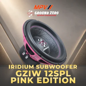 Loa subwoofer 12" GZIW 12SPL Pink Edition