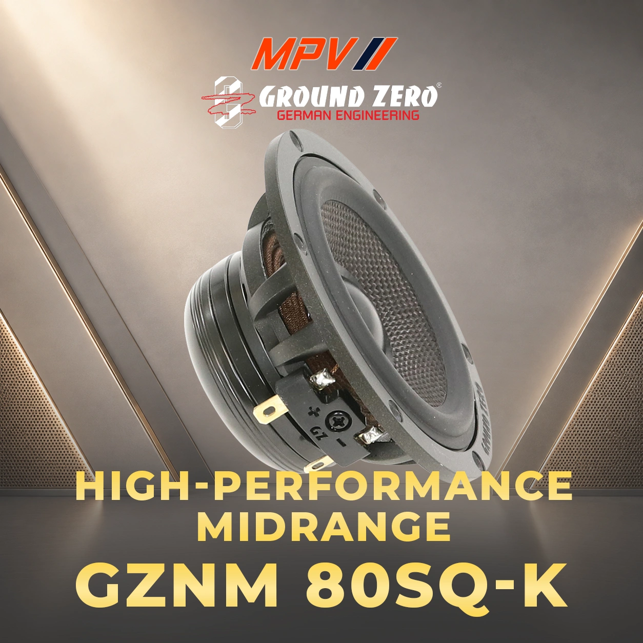 Loa Midrange High performance GZNM 80SQ-K