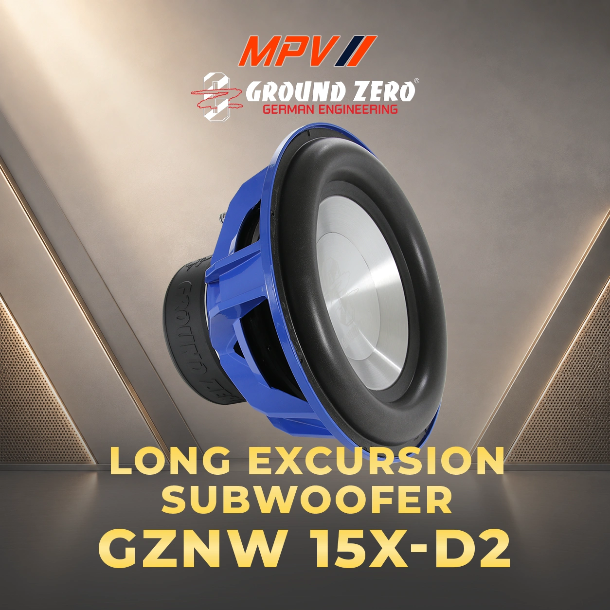 Loa Sub 15" hành trình dài GZNW 15X-D2