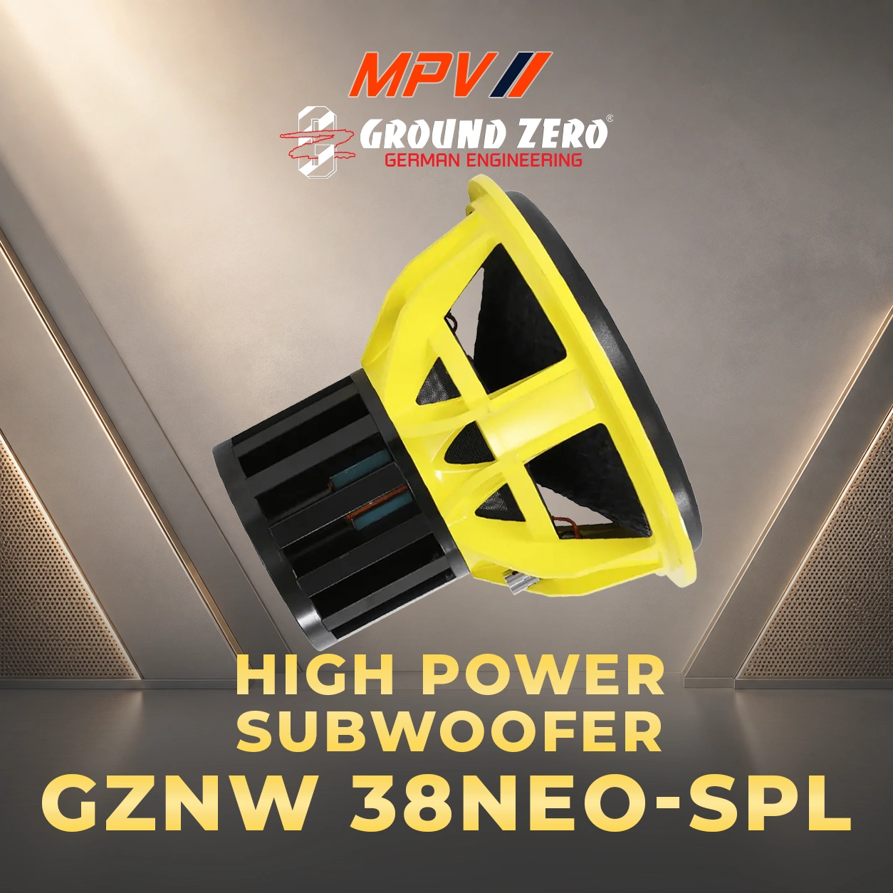 Loa Sub 15'' High Power GZNW 38NEO-SPL