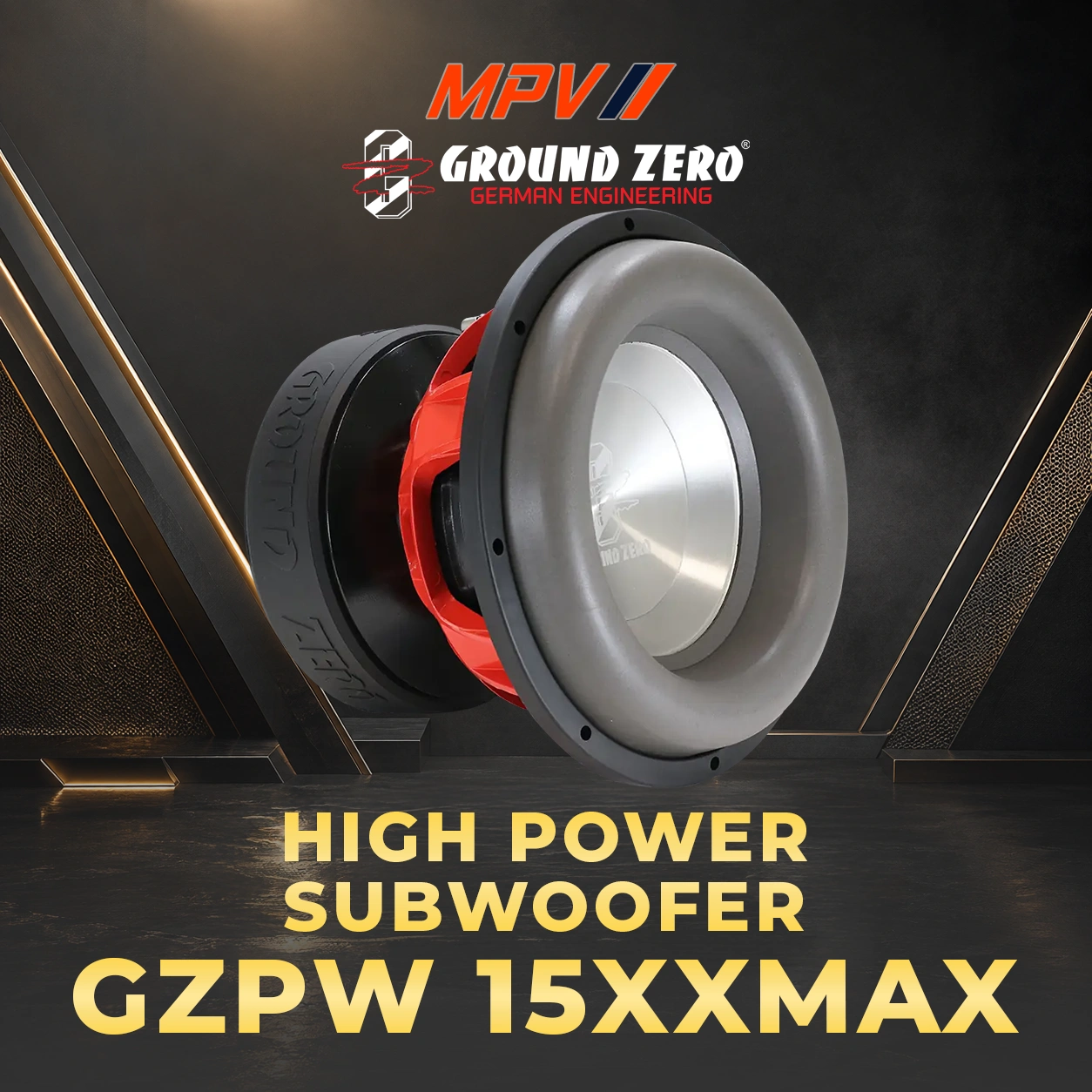 Loa subwoofer công sức lớn hành trình dài GZPW 15XXmax