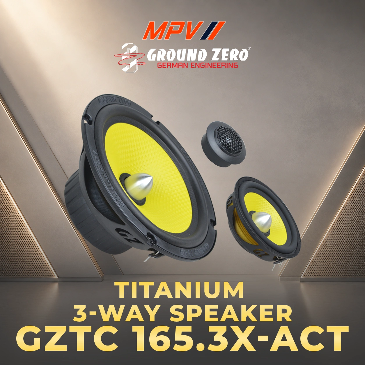 Loa 3-way GZTC 165.3X-ACT