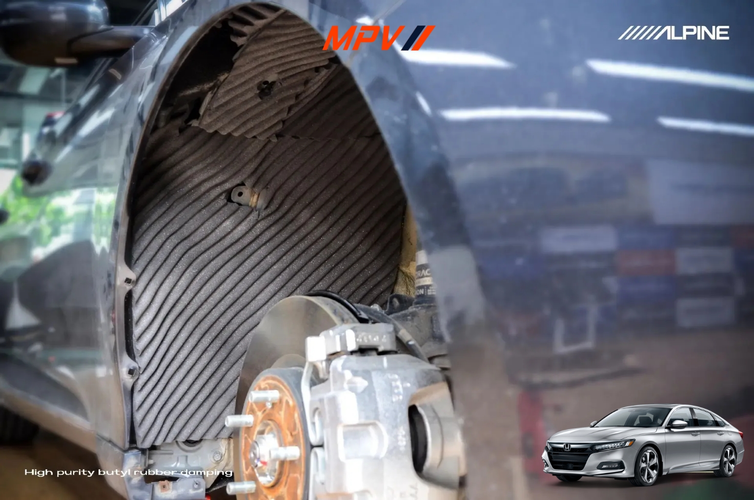 Dan mut tieu am long ve chan bun va hoc banh ngoai Honda Accord