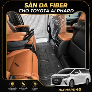 ĐỈNH CAO CHUYÊN CƠ VỚI THẢM LÓT SÀN ALPHARD 40